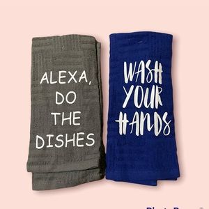2 PACK OD DISH TOWELS